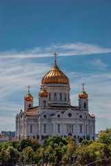 Fototapeta na wymiar Church of Christ the Saviour, Moscow, Russia