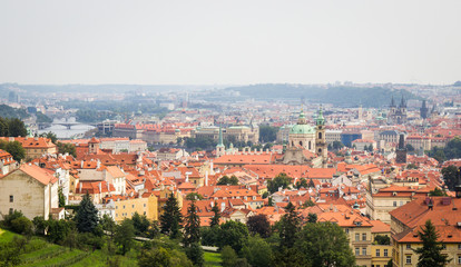 Prague - the capital of the Czech Republic. Panorama of the city. - 333973229