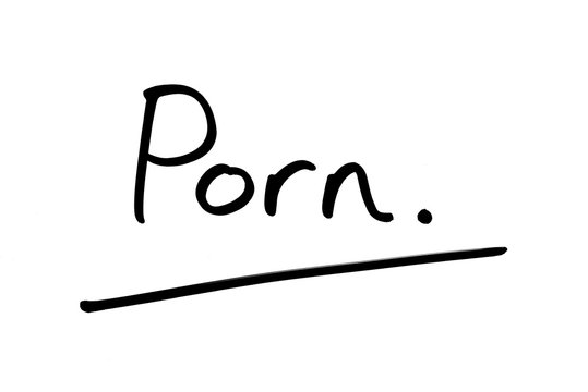 The word Porn