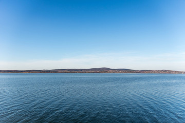 Landscape photo of a lake