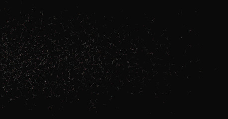 Network Mesh Random Procedural Art background illustration