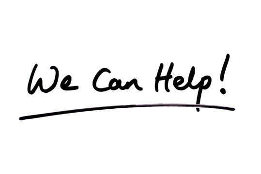 We Can Help You!