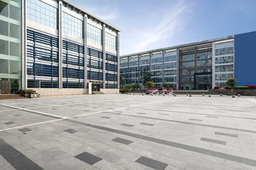 Empty floor and office building in Science Park, Chongqing, China