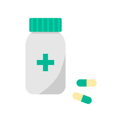 medicine bottle, medicine capsule drug