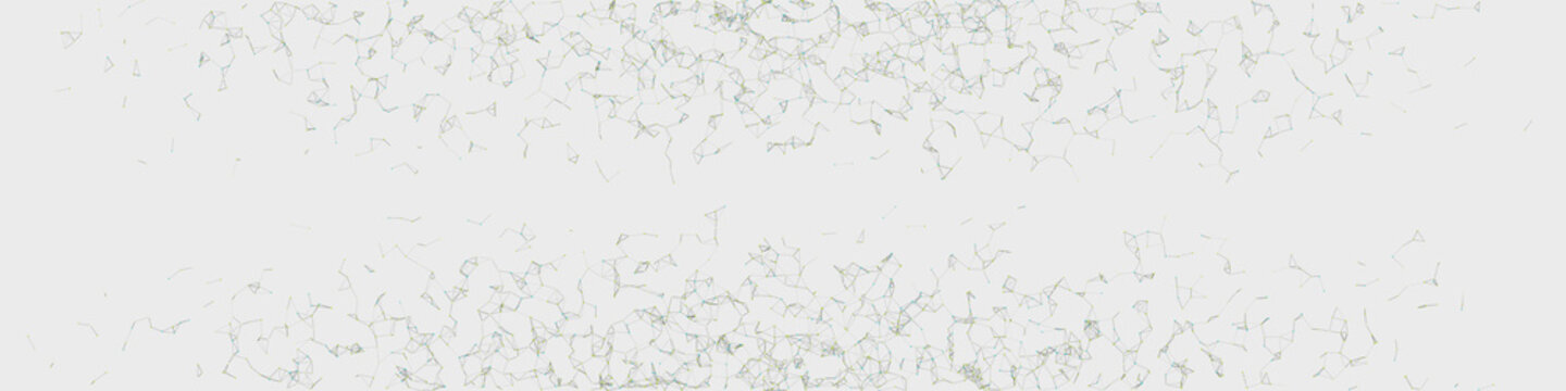 Network Mesh Random Procedural Art background illustration
