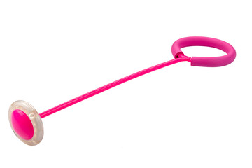 Pink neuroscacker with white glowing roller