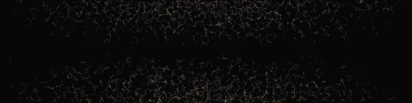 Network Mesh Random Procedural Art background illustration