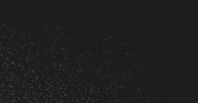 Network Mesh Random Procedural Art background illustration
