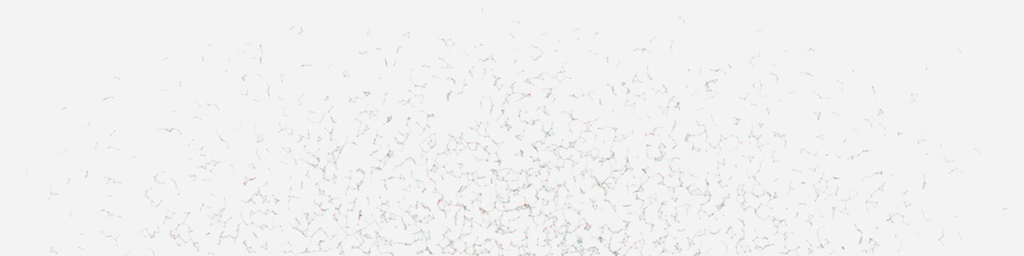 Network Mesh Random Procedural Art background illustration