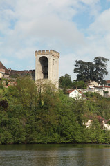 Obraz premium Vue de Cahors du Lot