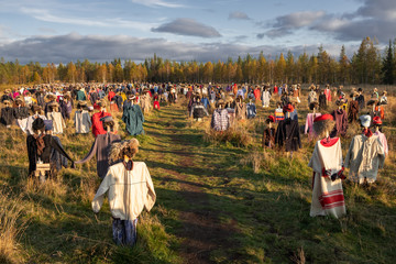 Installation Silent people in Finland