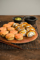 Japanese Food Hot Roll