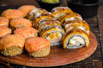 Japanese Food Hot Roll