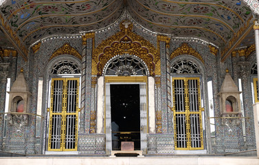 Jain Temple (also called Parshwanath Temple) at Badridas Temple Street in Kolkata, West Bengal,...