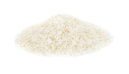 Fototapeta na wymiar rice isolated on white background