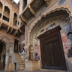 Haveli in Mandawa, Rajasthan, India