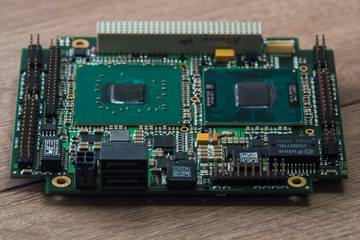 Modern electronic rugged embedded CPU board