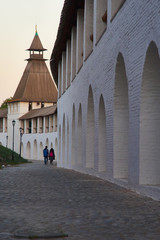 Artillery yard and torture tower of Astrakhan Kremlin