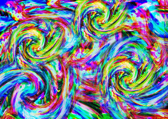 Fototapeta na wymiar Colorful pattern background background 