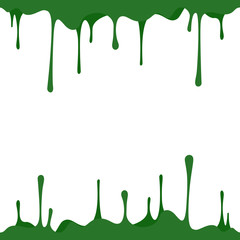 Vector Coronavirus green dripping splash background. To see the other vector splash illustrations , please check Splash and Dripping collection.