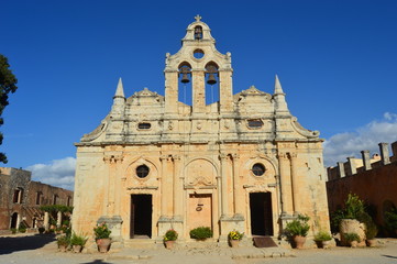 Fototapeta na wymiar Monastère d'Arkadi