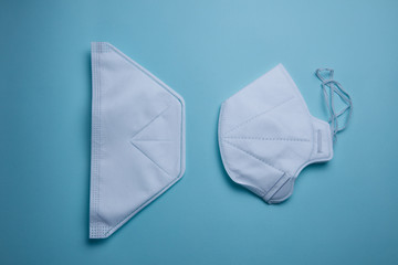 Two types of protective face masks as precaution in spread of coronavirus