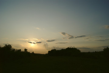evening sky