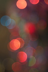 Bokeh effect. Bright light. Vector illustration.