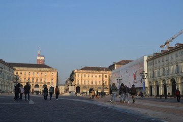 Fototapeta na wymiar Plaza Turin