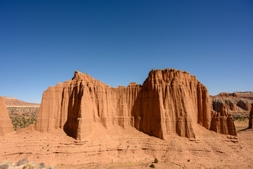 Fototapeta premium Stone Walls of Cathedral Valley