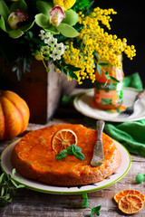clementine upside down cakes