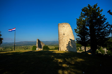 Fort in Drnis, Croatia