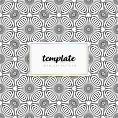 Colorful mandala seamless pattern vector