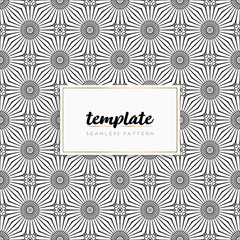 Colorful mandala seamless pattern vector