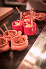 various peppers to accompany other dishes