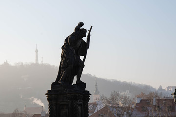 statue of charles iv in prague