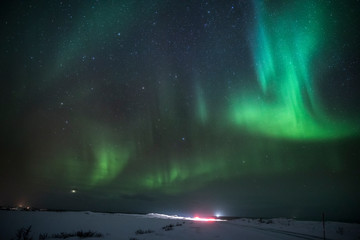 Polarlicht &uuml;ber den Lofoten - Norwegen