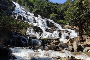 Mae Ya waterfall at Doi Inthanon national park, Chiang Mai, Thailand
