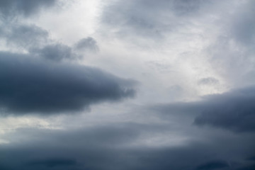 Obraz premium 曇り空 背景