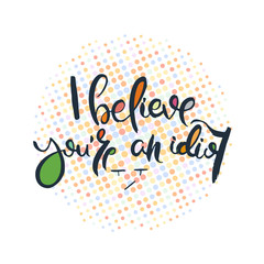 Grunge lettering isolated artwork. Typography stamp for t-shirt graphics, print, poster, banner, flyer, tags, postcard