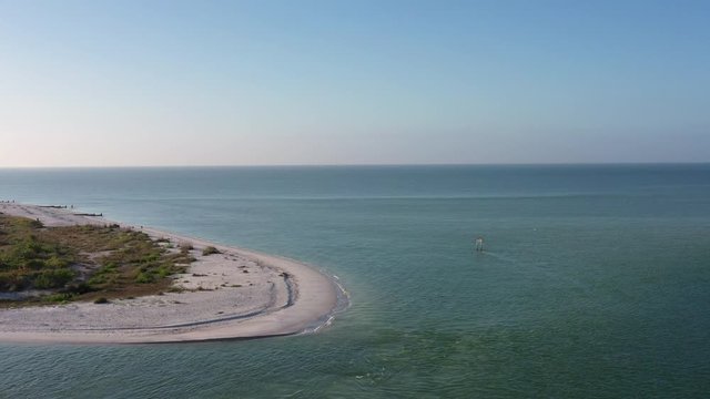 Abandoned Beach Shore With No Visitors 4k