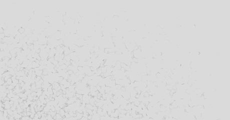 Network Mesh Random Procedural Art background illustration