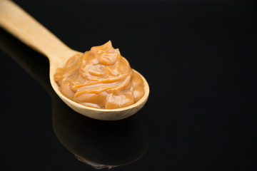 Milk caramel, also called in Colombia Arequipe.