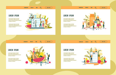 Diet Plan on Large Laptop Screen, Information.