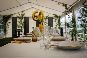Birthday party table