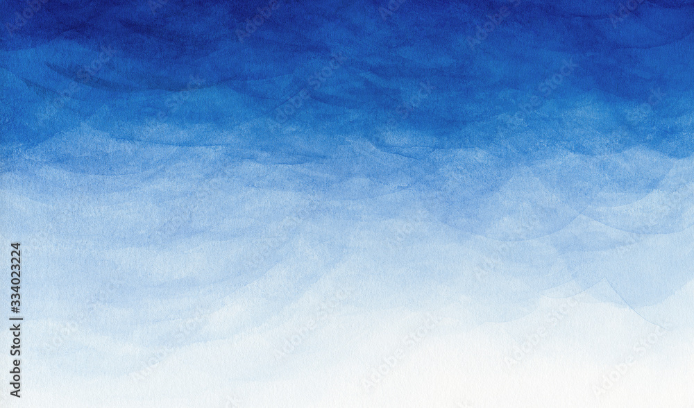 Poster blue azure turquoise abstract watercolor background for textures backgrounds and web banners design