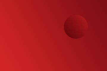 Ein Roter Hintergrund mit rote Kugel.