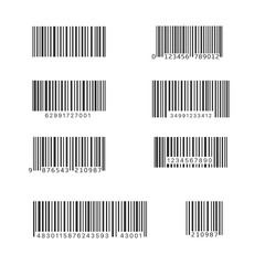 Simple bar code set