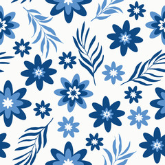 Seamless pattern with colors on a white background for the design and production of paper and fabric, Wallpaper.