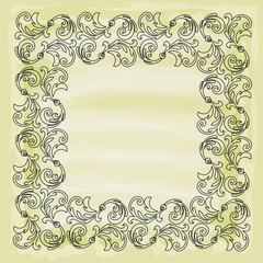 vector damask patterns for greeting cards and wedding invitations